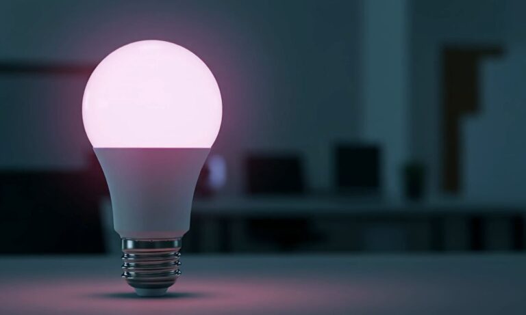 prikaz led ljubičaste sijalice